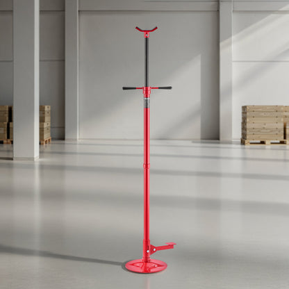 Underhoist Support Stand, 3/4 Ton Capacity Under Hoist Jack Stand, Lifting from 1320 mm to 2032 mm, Bearing Mounted Spin Handle, Foot Pedal Adjustment, Stable Base, Support Vehicle Components