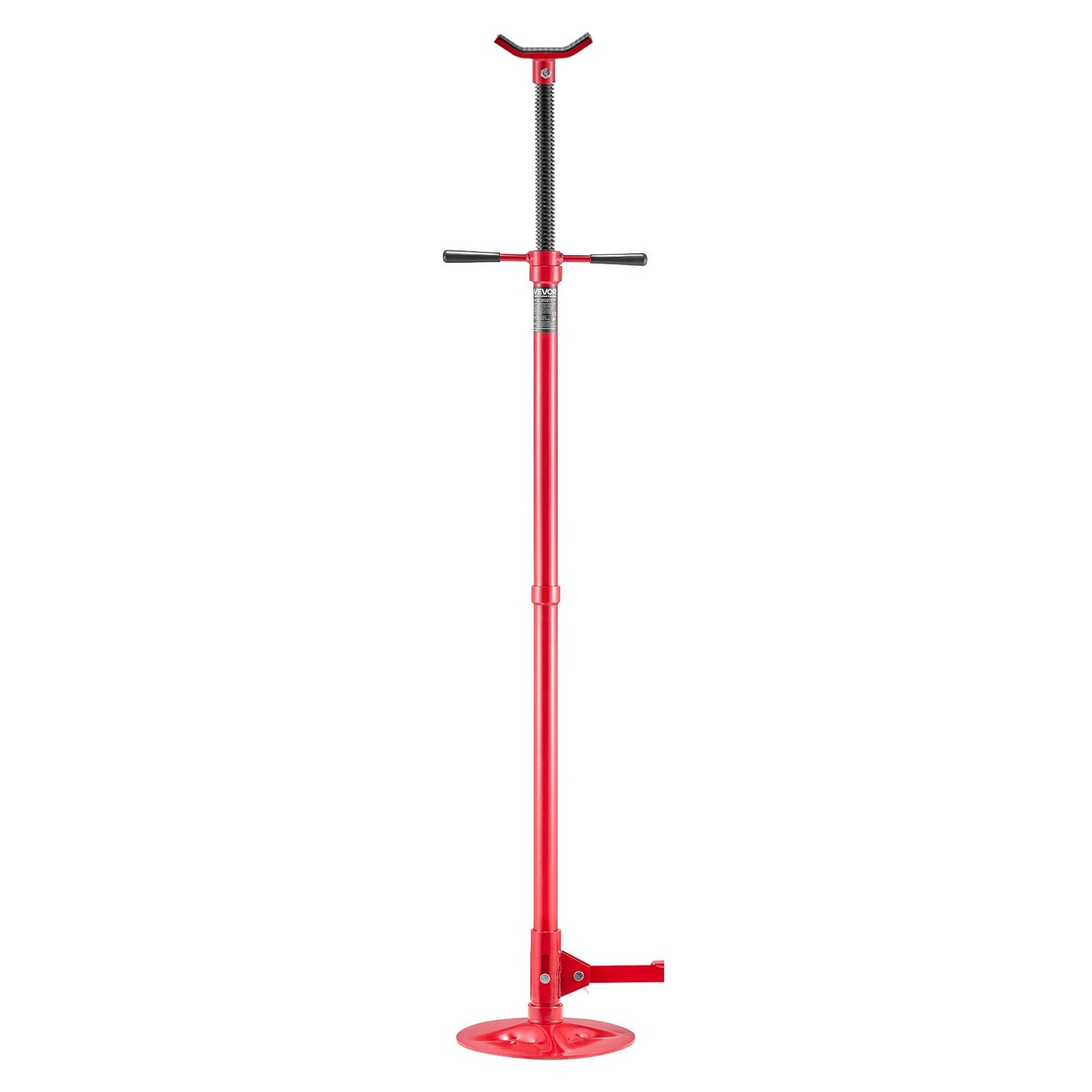 Underhoist Support Stand, 3/4 Ton Capacity Under Hoist Jack Stand, Lifting from 1320 mm to 2032 mm, Bearing Mounted Spin Handle, Foot Pedal Adjustment, Stable Base, Support Vehicle Components