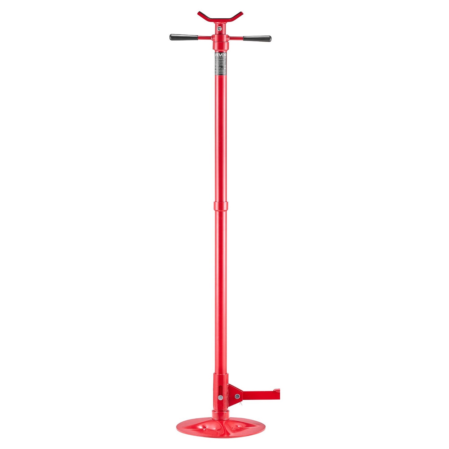 Underhoist Support Stand, 3/4 Ton Capacity Under Hoist Jack Stand, Lifting from 1320 mm to 2032 mm, Bearing Mounted Spin Handle, Foot Pedal Adjustment, Stable Base, Support Vehicle Components