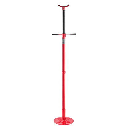 Underhoist Support Stand, 3/4 Ton Capacity Under Hoist Jack Stand, Lifting from 1372 to 2130 mm, Bearing Mounted Spin Handle, Self-Locking Threaded Screw, Stable Base, Support Vehicle Components