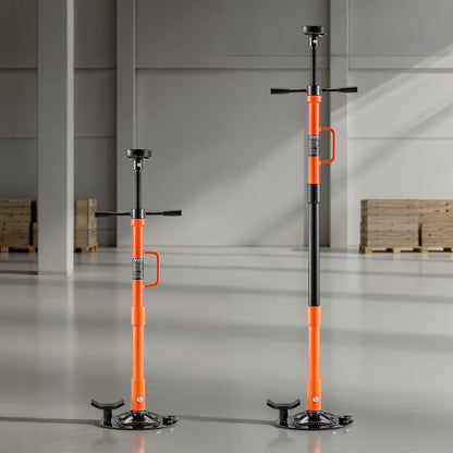 Underhoist Support Stand, 1 Ton Capacity Under Hoist Jack Stand with Handle, Adjustable Height, Bearing Mounted Spin Handle, Self-Locking Threaded Screw, Stable Base, Support Vehicle Components