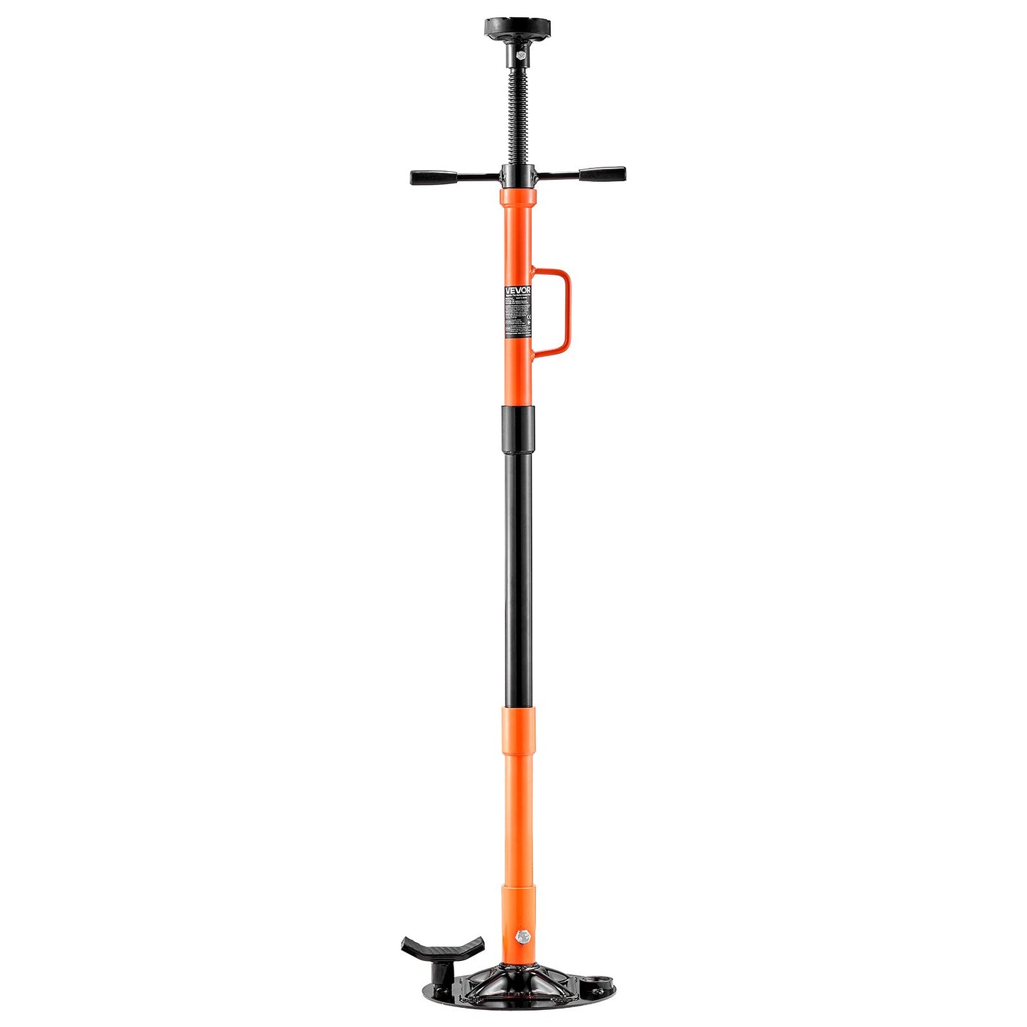 Underhoist Support Stand, 1 Ton Capacity Under Hoist Jack Stand with Handle, Adjustable Height, Bearing Mounted Spin Handle, Self-Locking Threaded Screw, Stable Base, Support Vehicle Components