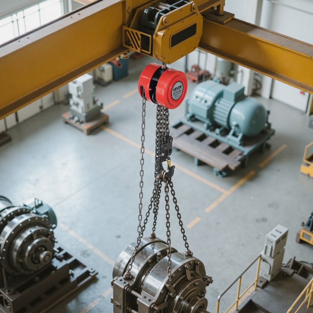 Hand Chain Hoist 2 T Capacity 3 m Manual Chain Block with G70 Chain