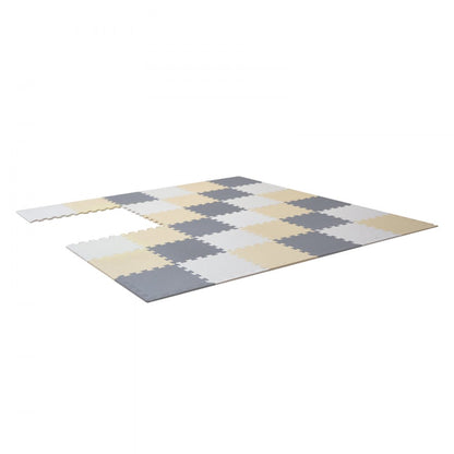 Kids Foam Puzzle Floor Playmat 0.4 in 36 Pcs Interlocking EVA Soft Tiles