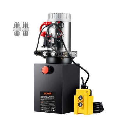 Hydraulic Pump 1.5 m³ Double Acting Dump Trailer Power Unit 12V DC