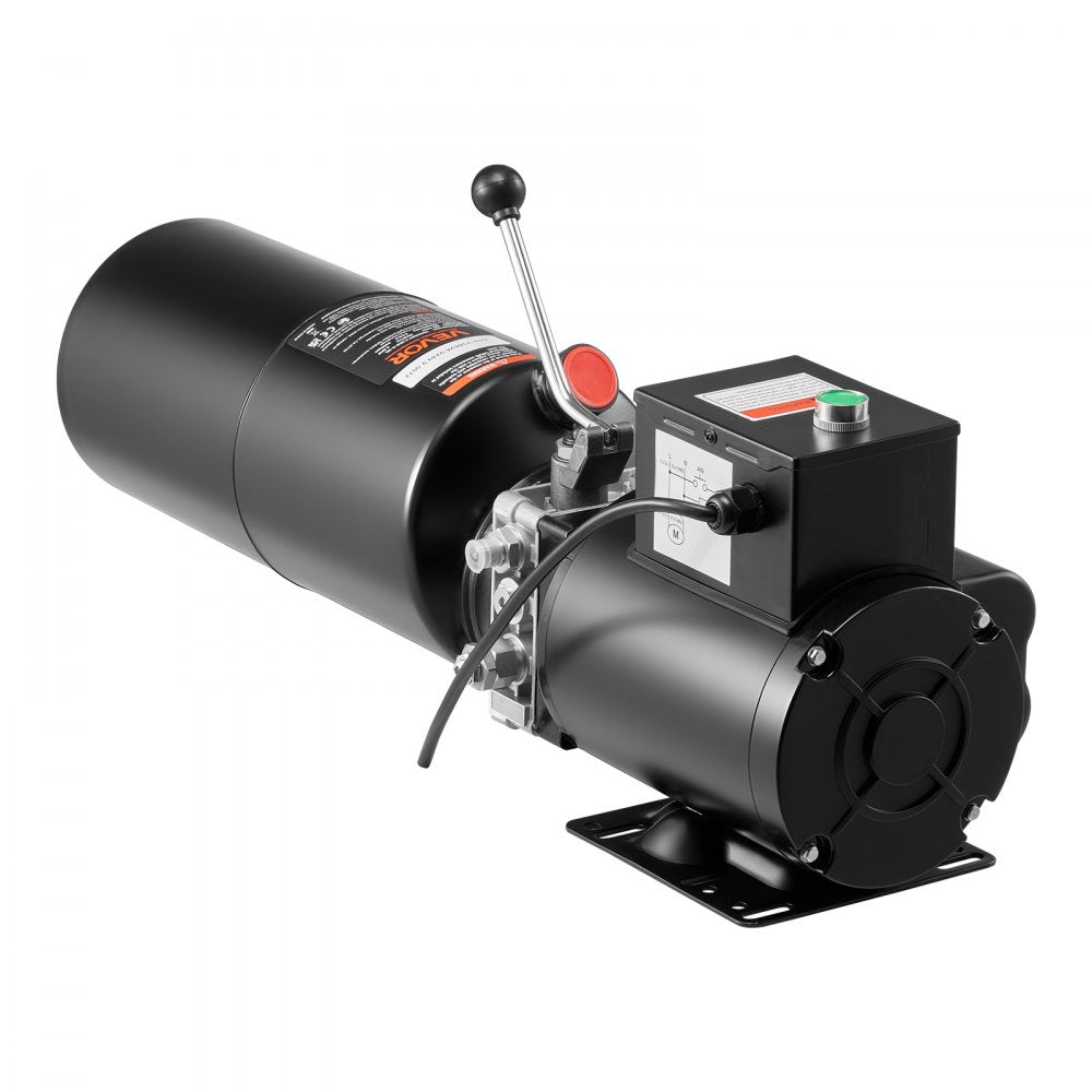 Hydraulic Pump Power Unit AC 220V 10 Quart Single Acting Hydraulic Unit