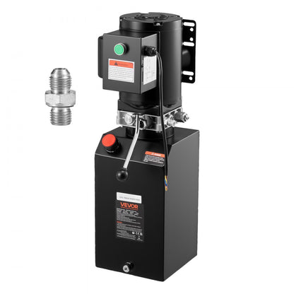 Hydraulic Pump Power Unit AC 220V 15 Quart Single Acting Hydraulic Unit