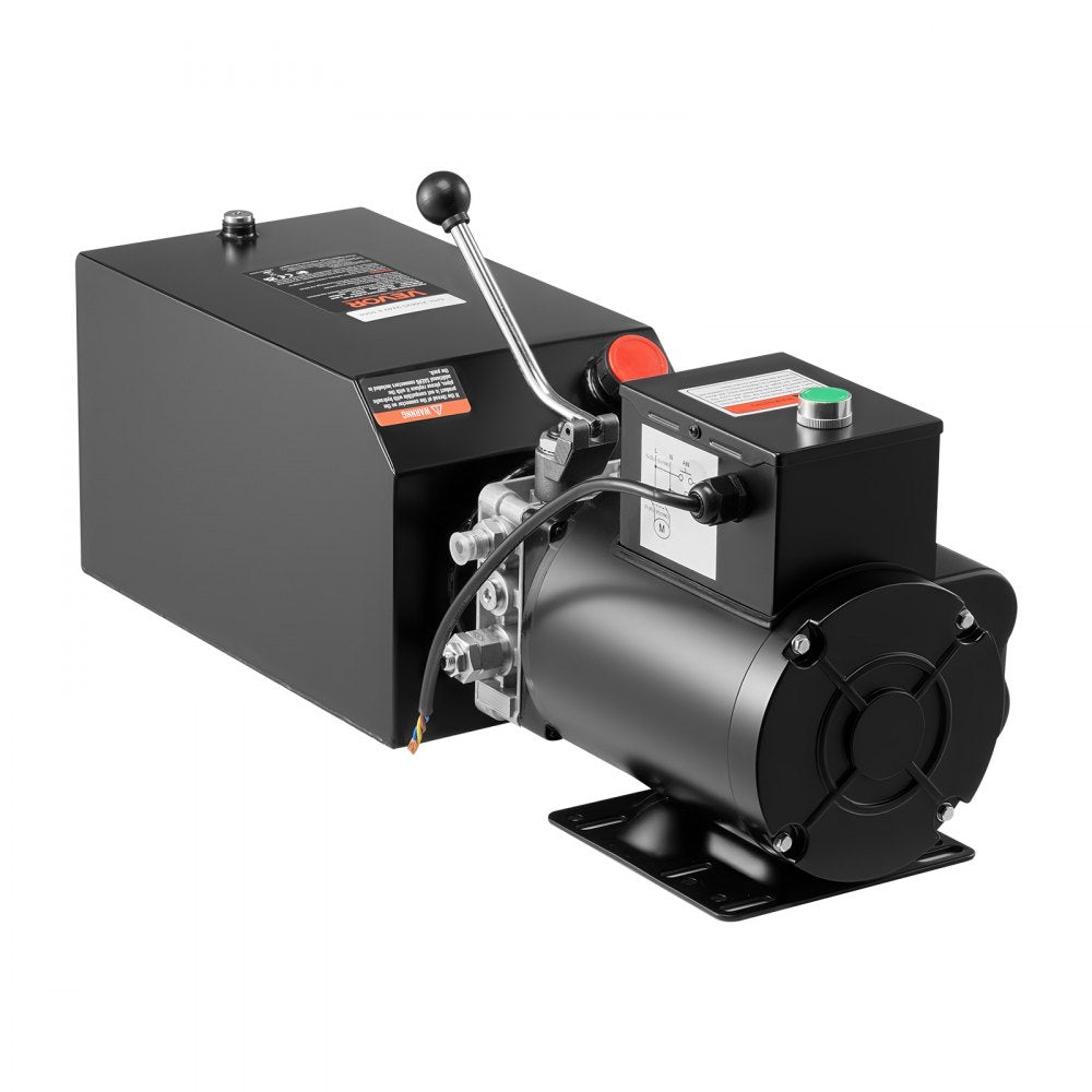 Hydraulic Pump Power Unit AC 220V 15 Quart Single Acting Hydraulic Unit