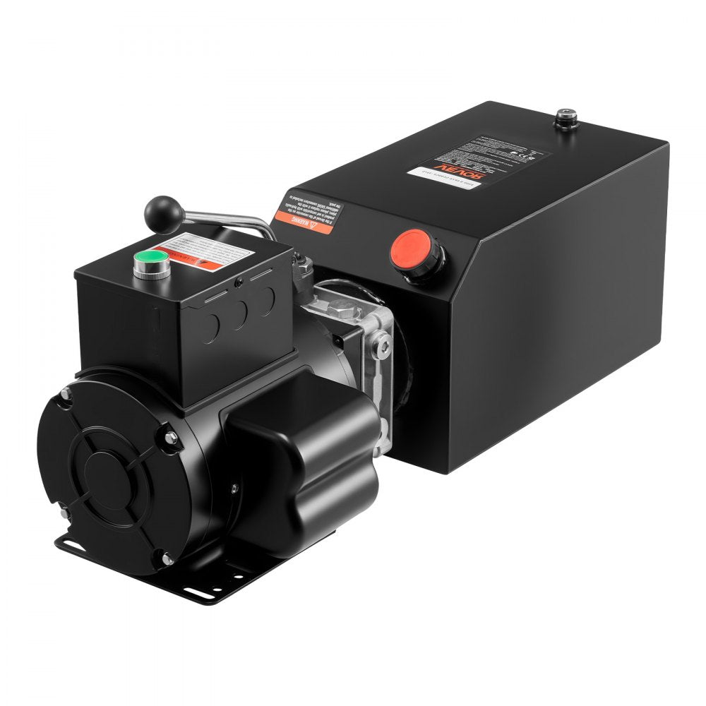 Hydraulic Pump Power Unit AC 220V 15 Quart Single Acting Hydraulic Unit