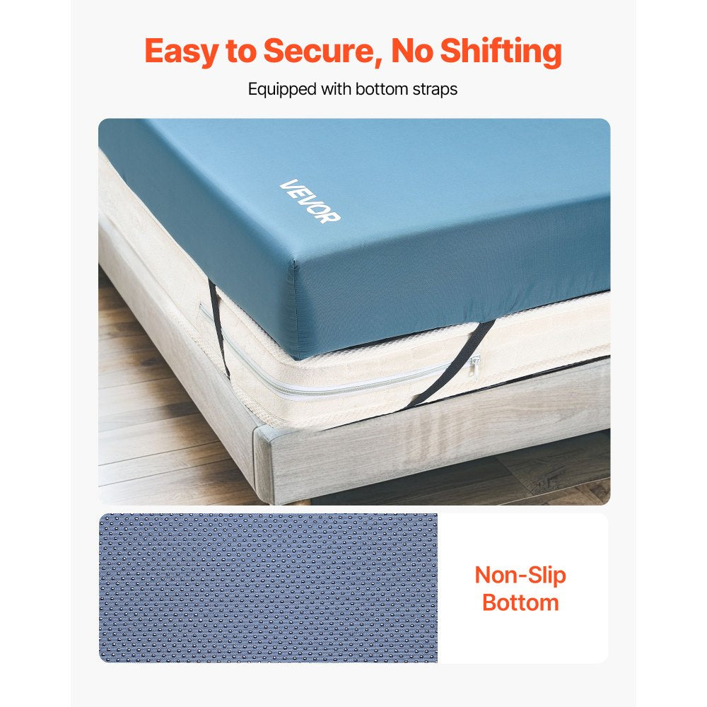 VEVOR Hospital Medical Bed Mattress 153 mm Water Resistant Non Slip Home Foam