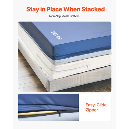 VEVOR Hospital Medical Bed Mattress 153 mm Water Resistant Non Slip Foam 227 kg