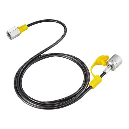 Digital Hydraulic Pressure Test Coupling Kit, 700 Bar Pressure Gauge Manometer Tester with 1 Gauge, 1 Test Coupling, 1 Quick-Release Coupler, and 1 Hose for Excavator Construction Machinery