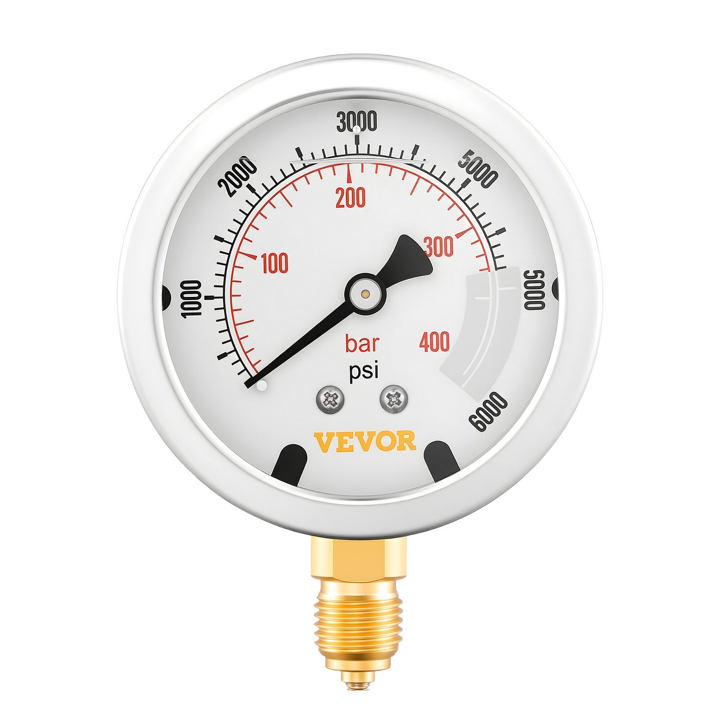 Hydraulic Pressure Test Kit, 10/60/160/400/600 Bar (150/900/2300/6000/9000 PSI), Hydraulic Gauge Kit 5 Gauges 20 Couplings 4 Quick-Release Couplers 3 Hoses for Excavator Construction Machinery