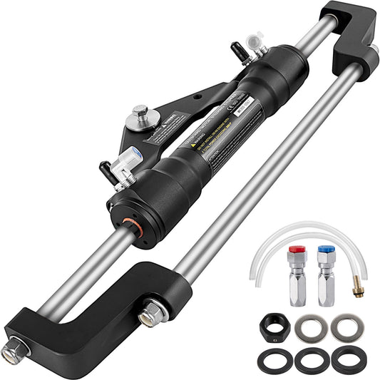 VEVOR HC5358-3 Front Mount Hydraulic Outboard Steering Cylinder Ram Up To 300HP