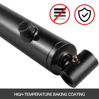 VEVOR Hydraulic Cylinder 2\" Bore 36\" Stroke Hydraulic Ram Cylinder 3000psi Hydraulic