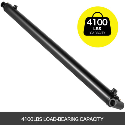 VEVOR Hydraulic Cylinder 2\" Bore 36\" Stroke Hydraulic Ram Cylinder 3000psi Hydraulic