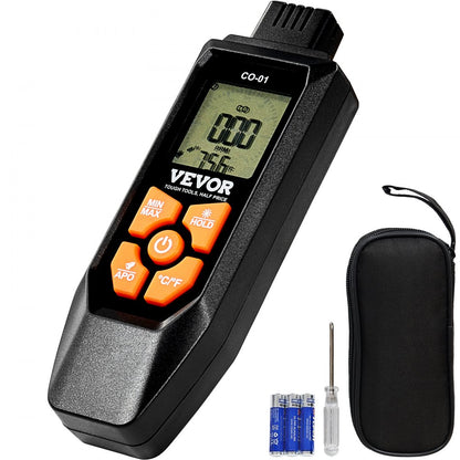 Carbon Monoxide Detector 0-1000PPM CO Detector with Audible & Visual Alarm