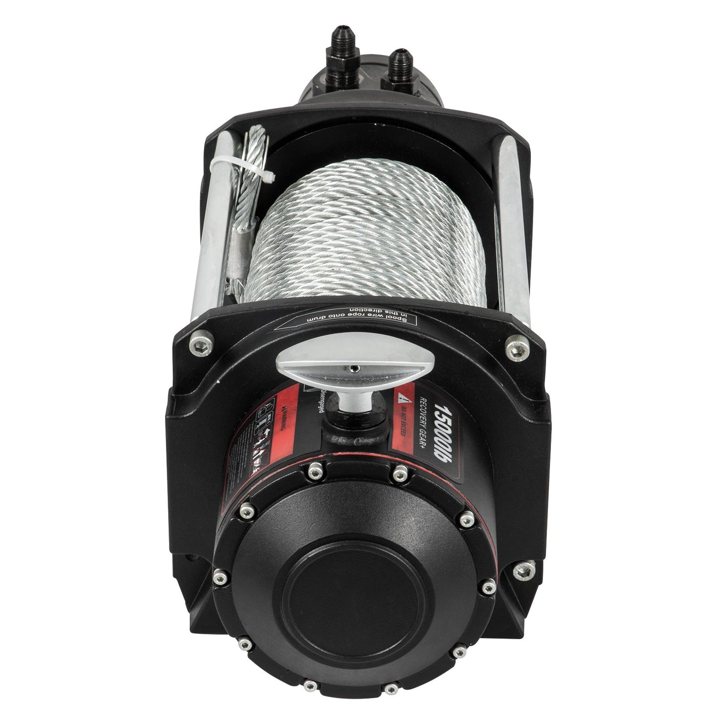 VEVOR Industrial Hydraulic Winch 6803kg, Hydraulic Anchor Winch with 24m Strong
