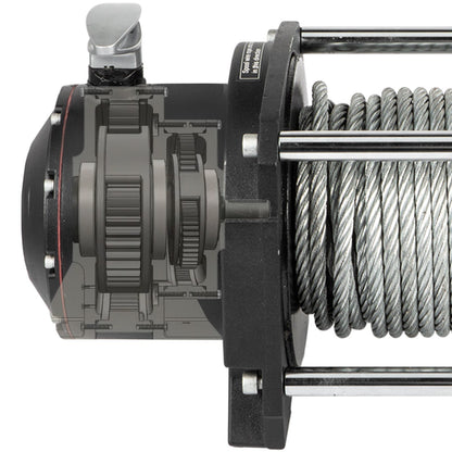 VEVOR Industrial Hydraulic Winch 6803kg, Hydraulic Anchor Winch with 24m Strong