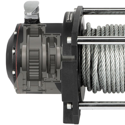 Industrial Hydraulic Winch 6803kg with 24m Steel Cable for Versatile Use