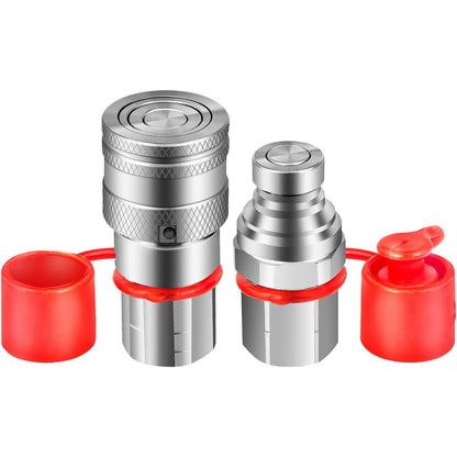 Hydraulic Quick Connect Coupler Set, 12.7mm Body, 1.36 kg, ISO 16028 Certified