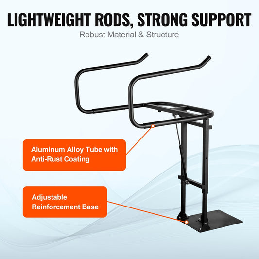 Hydraulic Spa Cover Lift, Adjustable Height 0.84m-1.05m, Easy Install
