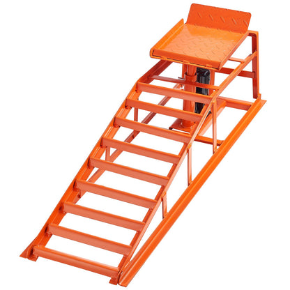 Hydraulic Car Ramps, 2 PCS 5T 11000 lbs, 270-360 mm Lift Height, Heavy Duty Hydraulic Vehicle Ramps, Portable Car Lifts for Home Garage Maintenance and Oil Changes, Truck Vehicle Auto Repair