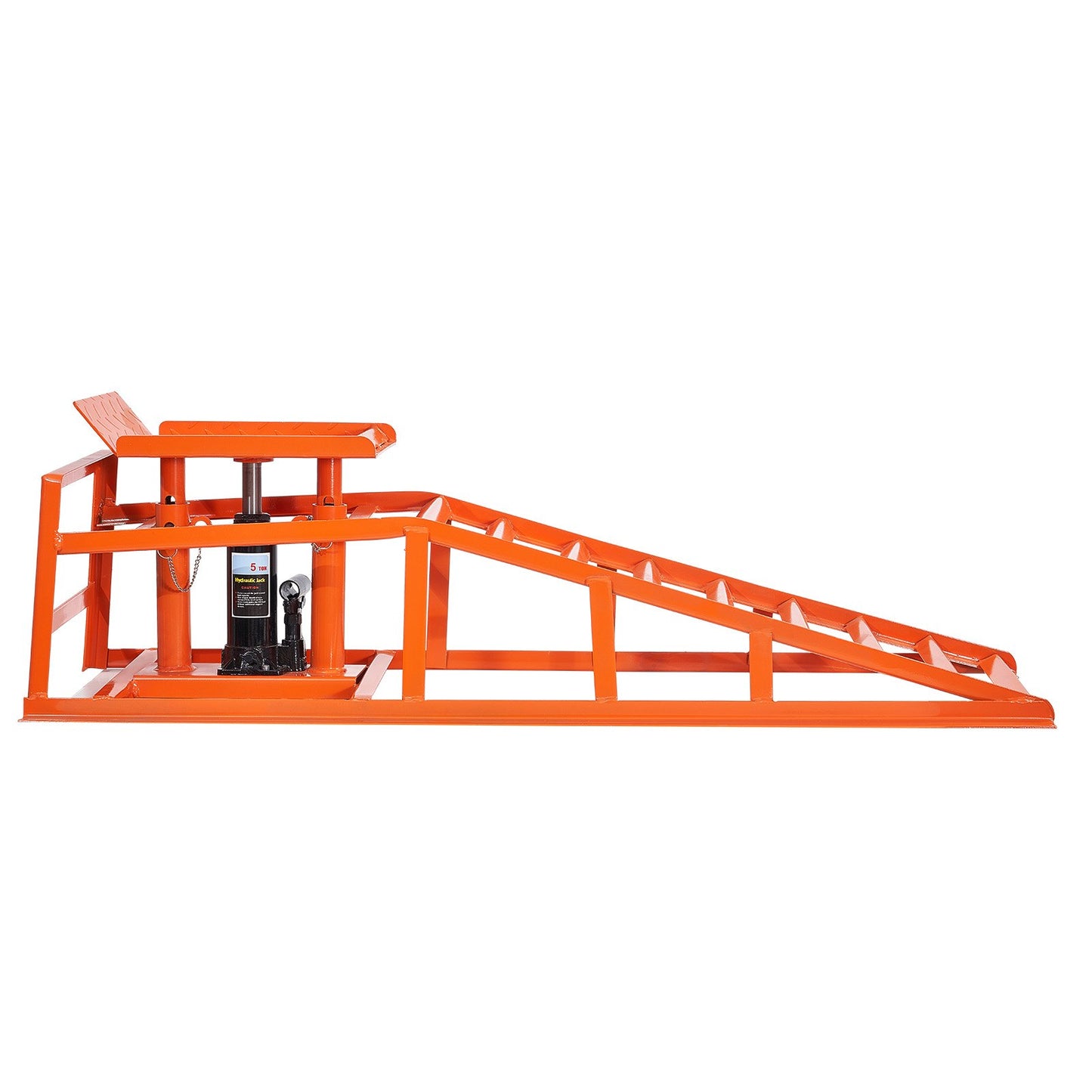 Hydraulic Car Ramps, 2 PCS 5T 11000 lbs, 270-360 mm Lift Height, Heavy Duty Hydraulic Vehicle Ramps, Portable Car Lifts for Home Garage Maintenance and Oil Changes, Truck Vehicle Auto Repair