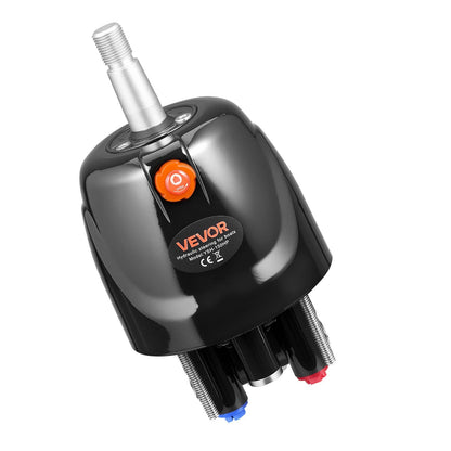 Hydraulic Steering Helm Pump, 150 HP, Helm Pump for Boat, with 6.9 MPa/1000 psi Max Working Pressure, Aluminum Alloy Housing, Check Valve, Replaceable Shaft Seal, for Outboards Fishing Boats
