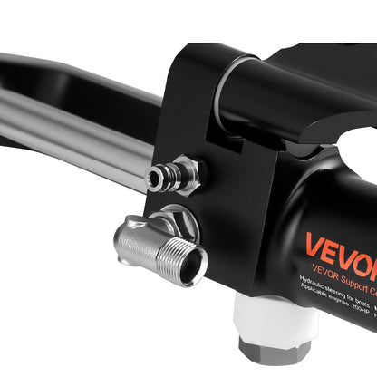 Hydraulic Steering Kit, 200 HP, Marine Boat Hydraulic Steering System, with 6.9 MPa/1000 psi Helm Pump, Two-Way Lock Cylinder, and 7.92m High-Strength Hoses, for Single Station Single-Engine Use