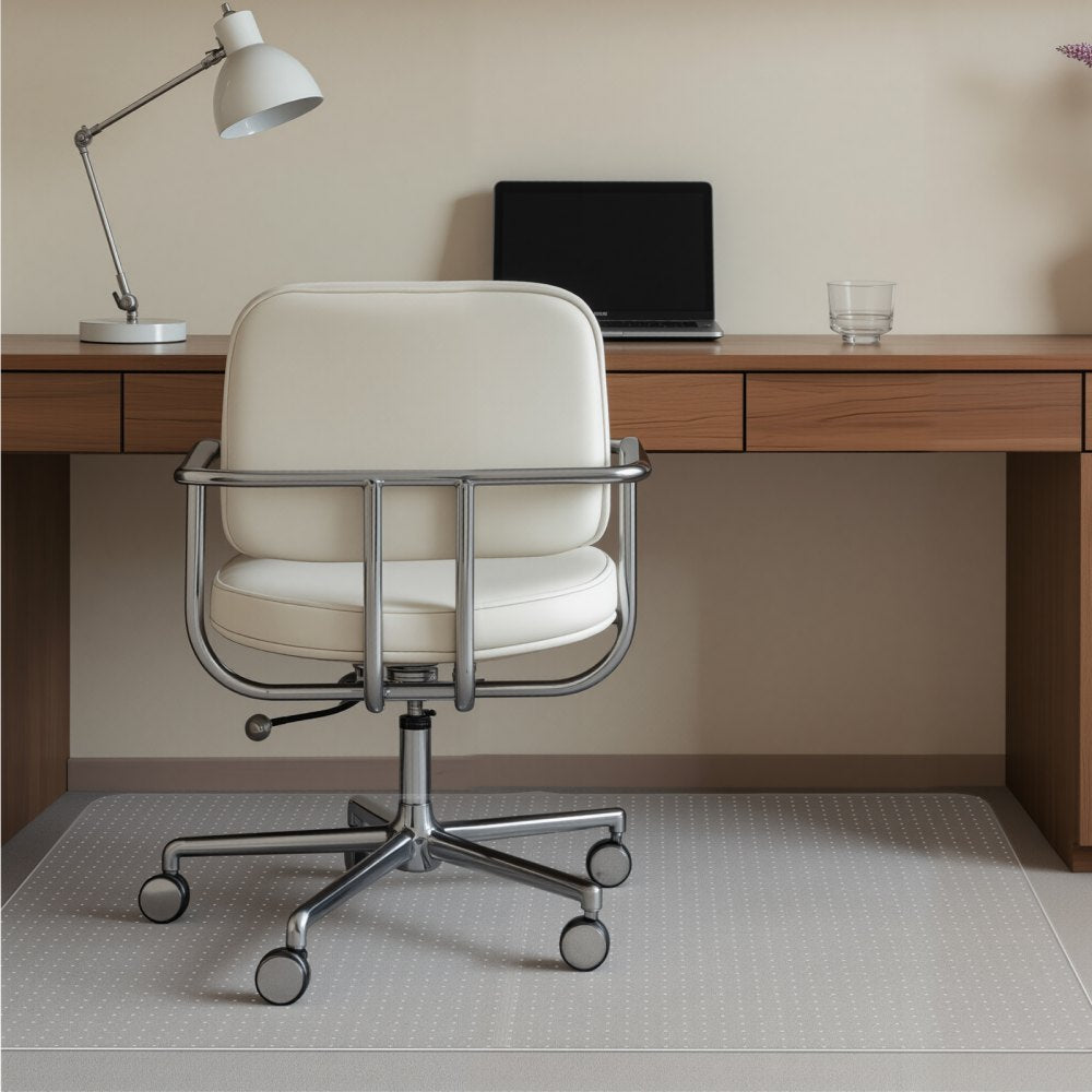 Chair Mat 153 x 118 cm Office Chair Mat for Low Pile Carpeted Floors