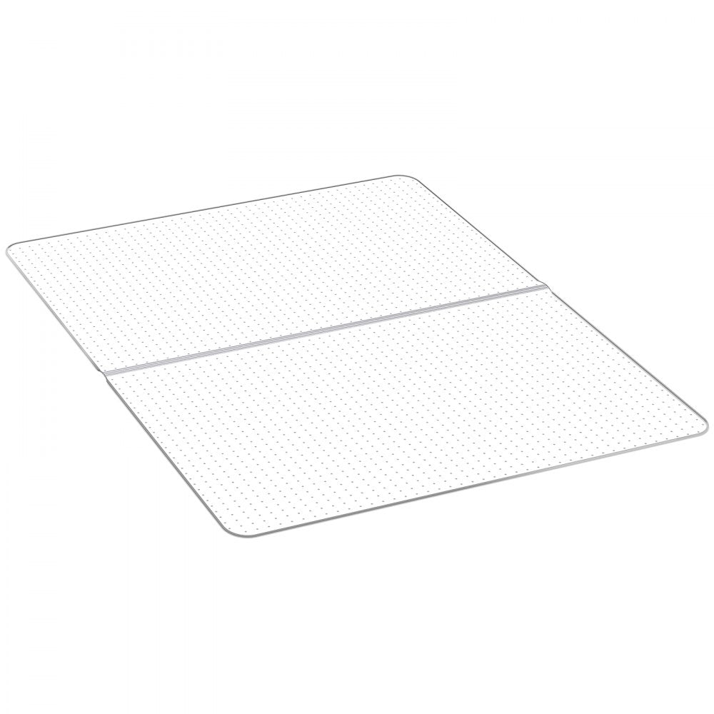 Chair Mat 153 x 118 cm Office Chair Mat for Low Pile Carpeted Floors
