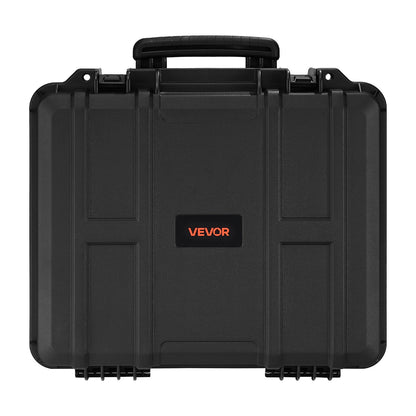 Hard Pistol Case, Heavy Duty Hard Gun Case with XPE Foam Lining, Waterproof Pistol Storage Box with Customizable Interior & Handle for Gun, Lenses, Camera, Gear, TSA Compliant, 491x434x211 mm