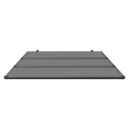 Hard Tri-Fold Truck Bed Tonneau Cover, Compatible with 2022-2025 Toyota Tundra with OE Track System 169.4 cm Bed, Waterproof Fiberglass Folding Truck Tonneau Cover, Aluminum Alloy Support Bar