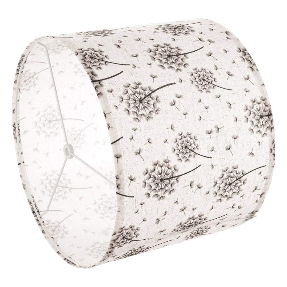 VEVOR Drum Lamp Shade 2 Set 33 x 33 x 25 cm Lampshade (Light Dandelion Pattern)