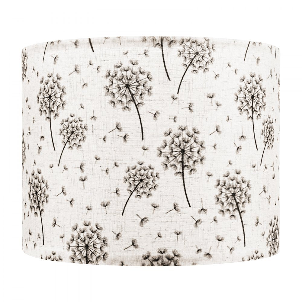 VEVOR Drum Lamp Shade 2 Set 33 x 33 x 25 cm Lampshade (Light Dandelion Pattern)