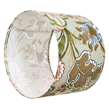VEVOR Drum Lamp Shade 2 Set 33 x 33 x 25 cm Medium Round Lampshade (Dark Floral)