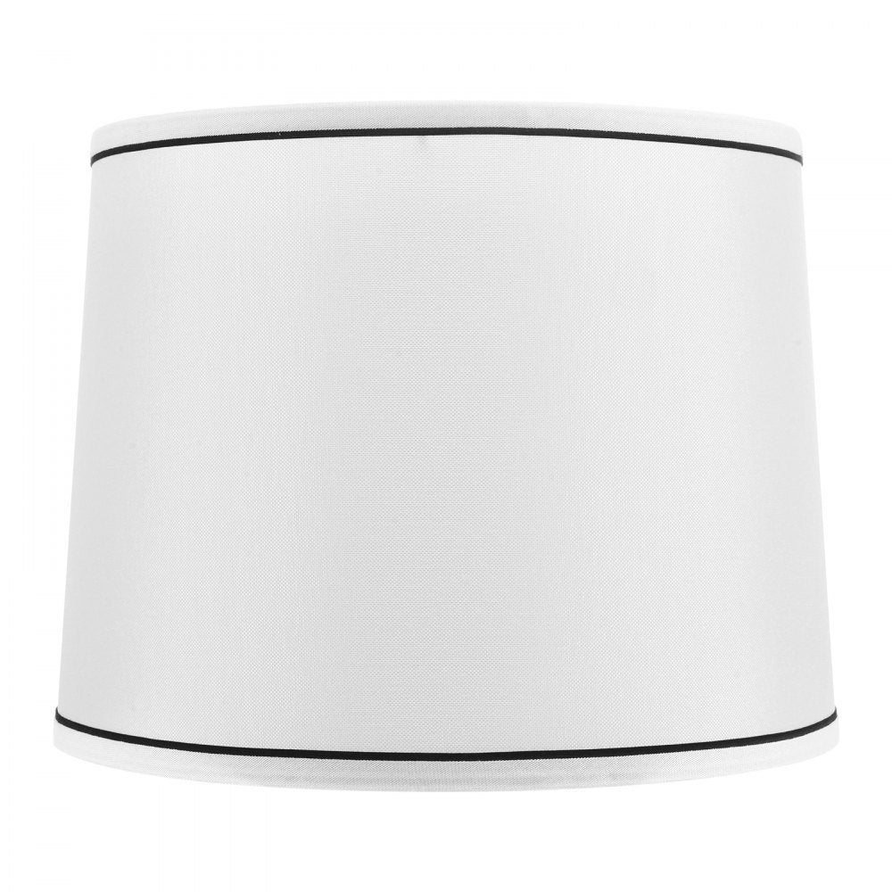 Lamp Shade 2 Set 29 x 32 x 24.5 cm Medium Lampshade with Harp (White)