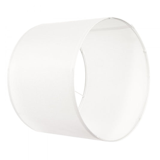VEVOR Drum Lamp Shade 2 Set 40 x 40 x 30 cm Lampshade with Harp (Off-white)