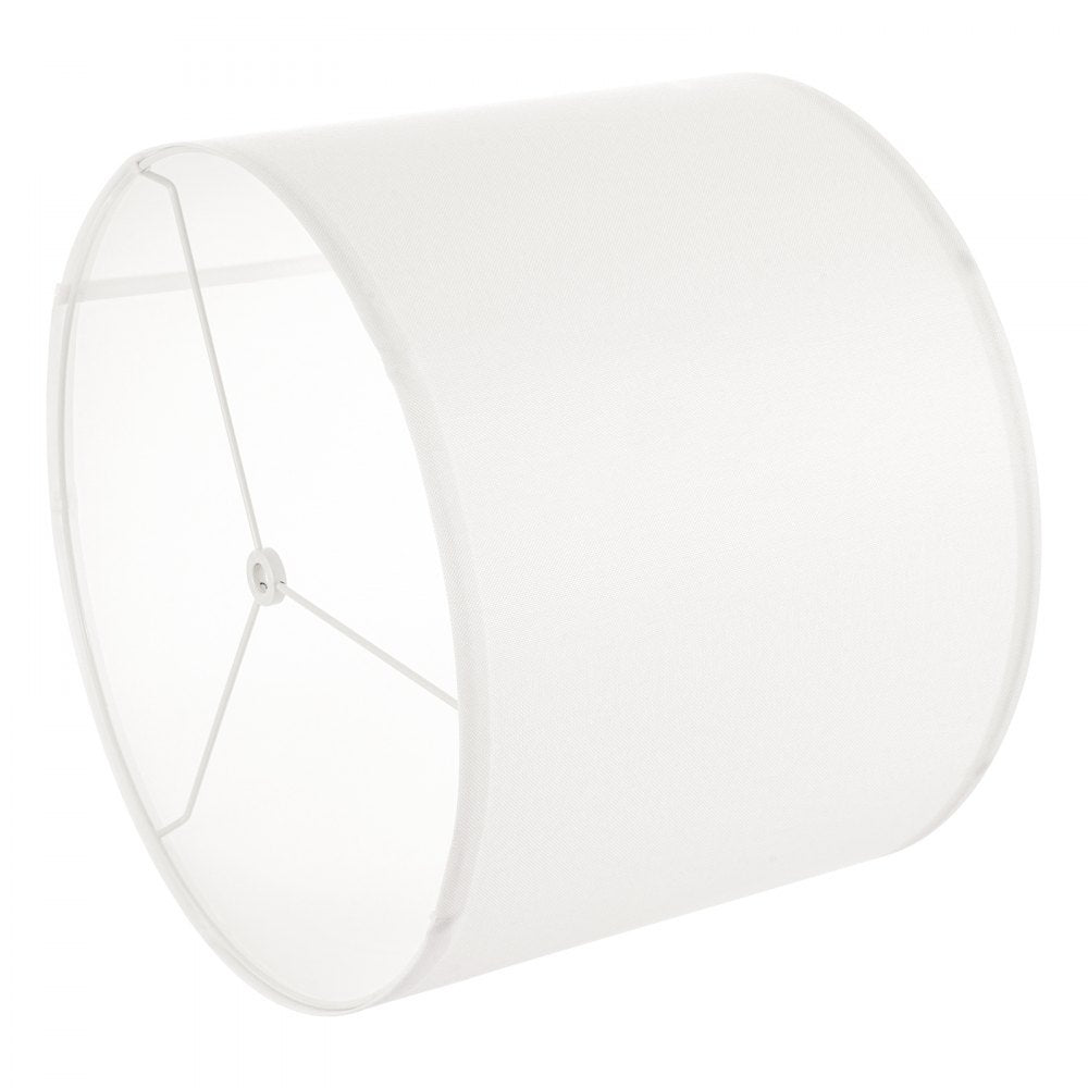 VEVOR Drum Lamp Shade 2 Set 40 x 40 x 30 cm Lampshade with Harp (Off-white)