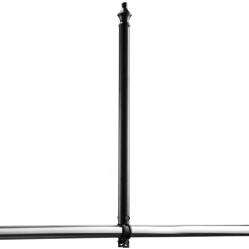 9 Packs 695 mm Chain Link Fence Extender for 32-38 mm Top Rail U Bracket