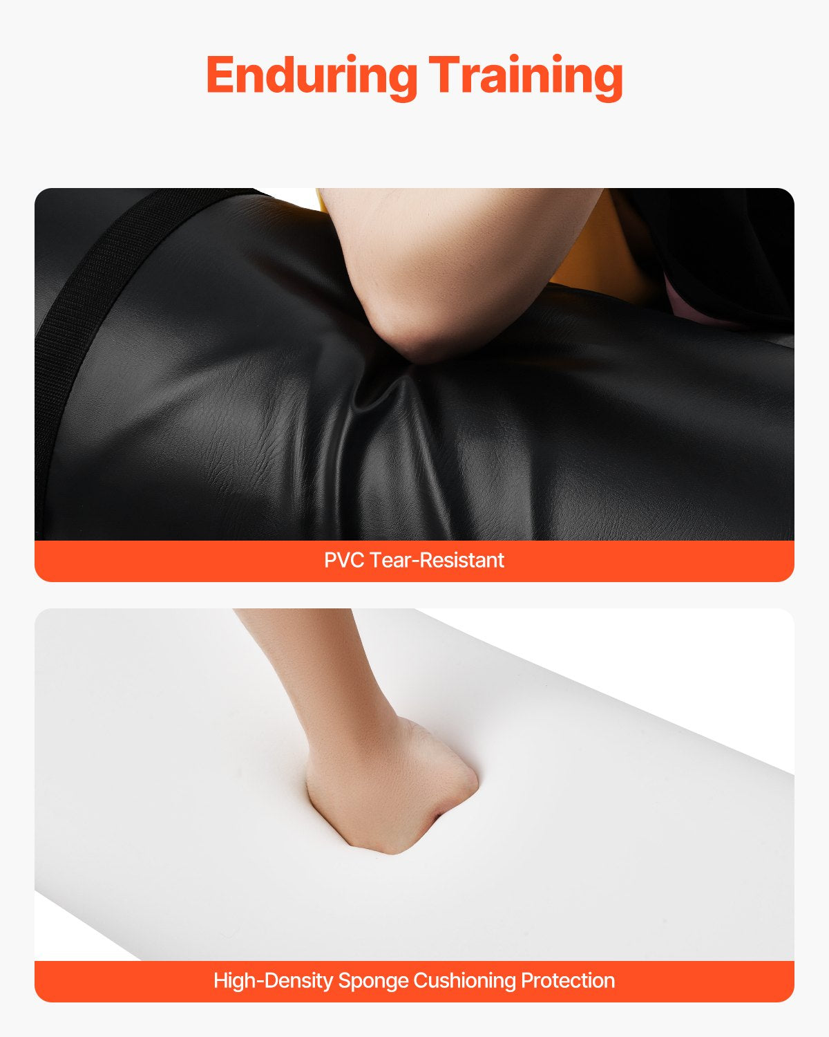 Football Tackling Dummy, 47.2 in High-Density Sponge Blocking Pad Equipment for Practice, Heavy Duty Tackle Dummies with Handles, Great for Contact Drills, Martial Arts, Sports Training, 1PCS