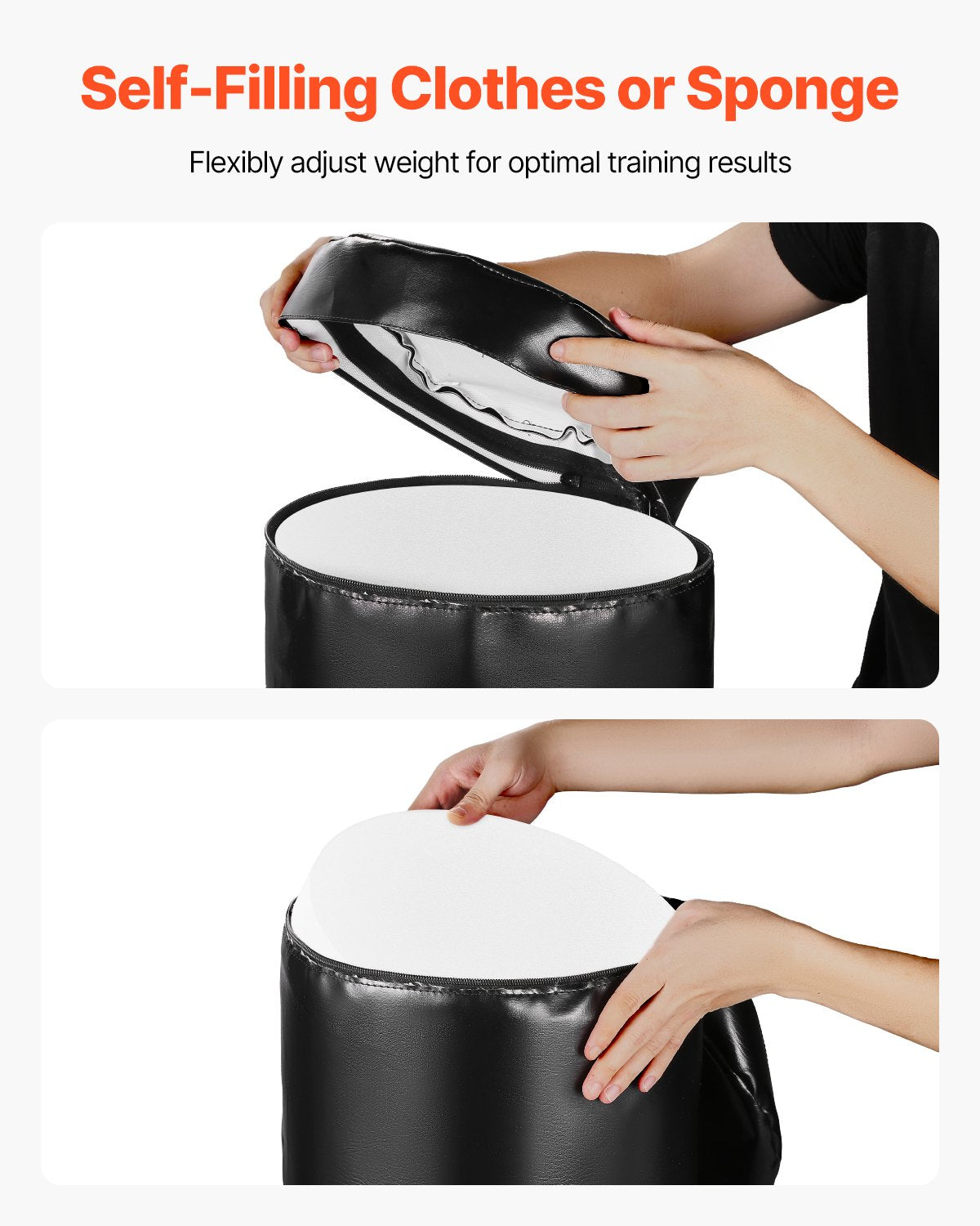 Football Tackling Dummy, 47.2 in Blocking Pad Equipment for Practice, Heavy Duty Tackle Dummies with Handles, Great for Contact Drills, Kickboxing, Martial Arts, Sports Training, 1PCS (UNFILLED)