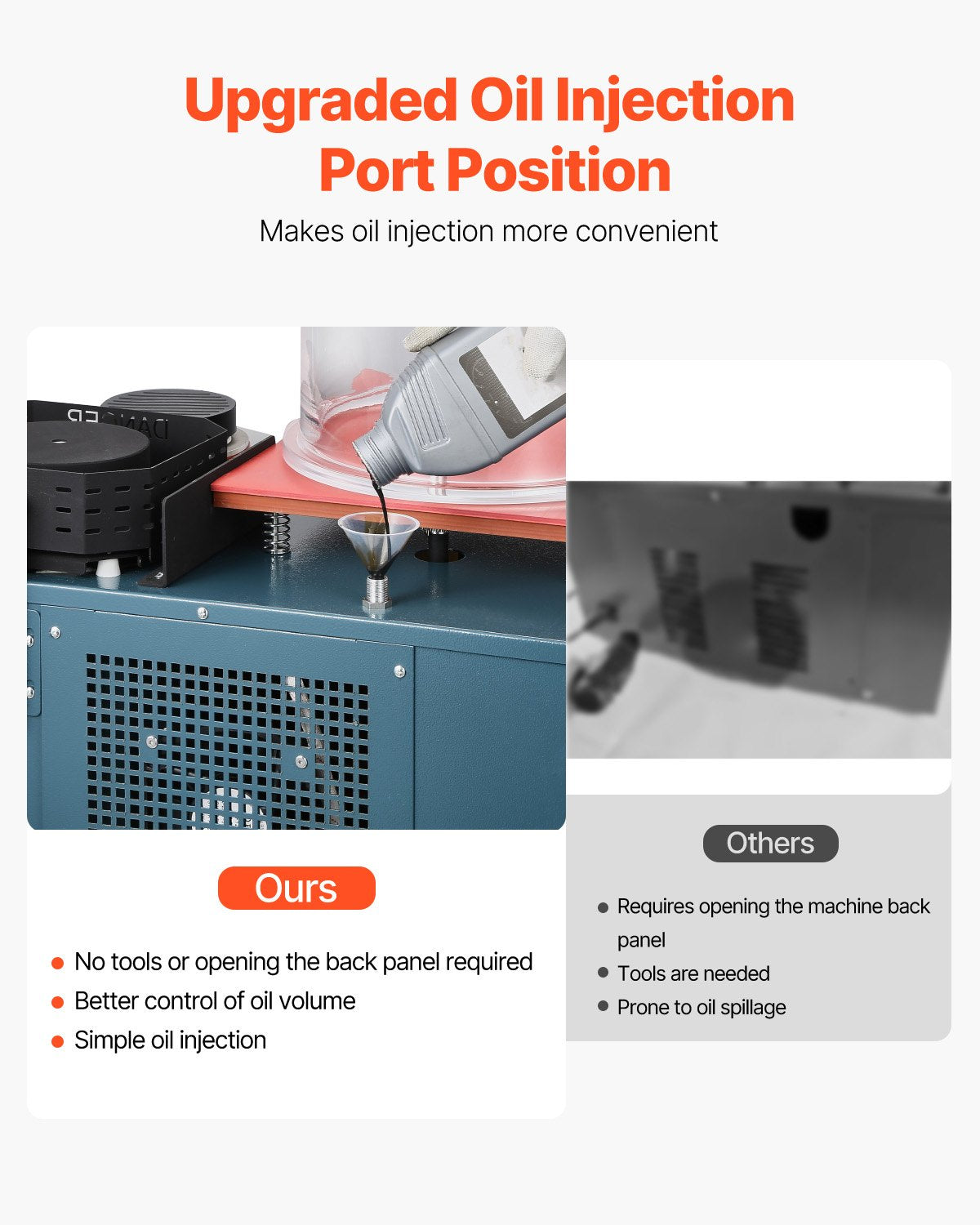 Vacuum Investing Casting Machine with Melting Furnace, Convenient Oil Injection Port, Precision Pressure Gauge, All-in-One Machine for Casting Jewelry and Melting Scrap, Silver, Gold, Copper