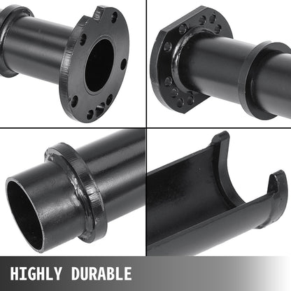 VEVOR Aluminum Alloy Sluice Box, Compact 24\" Mini Sluice Boxes for Gold, Lightweight