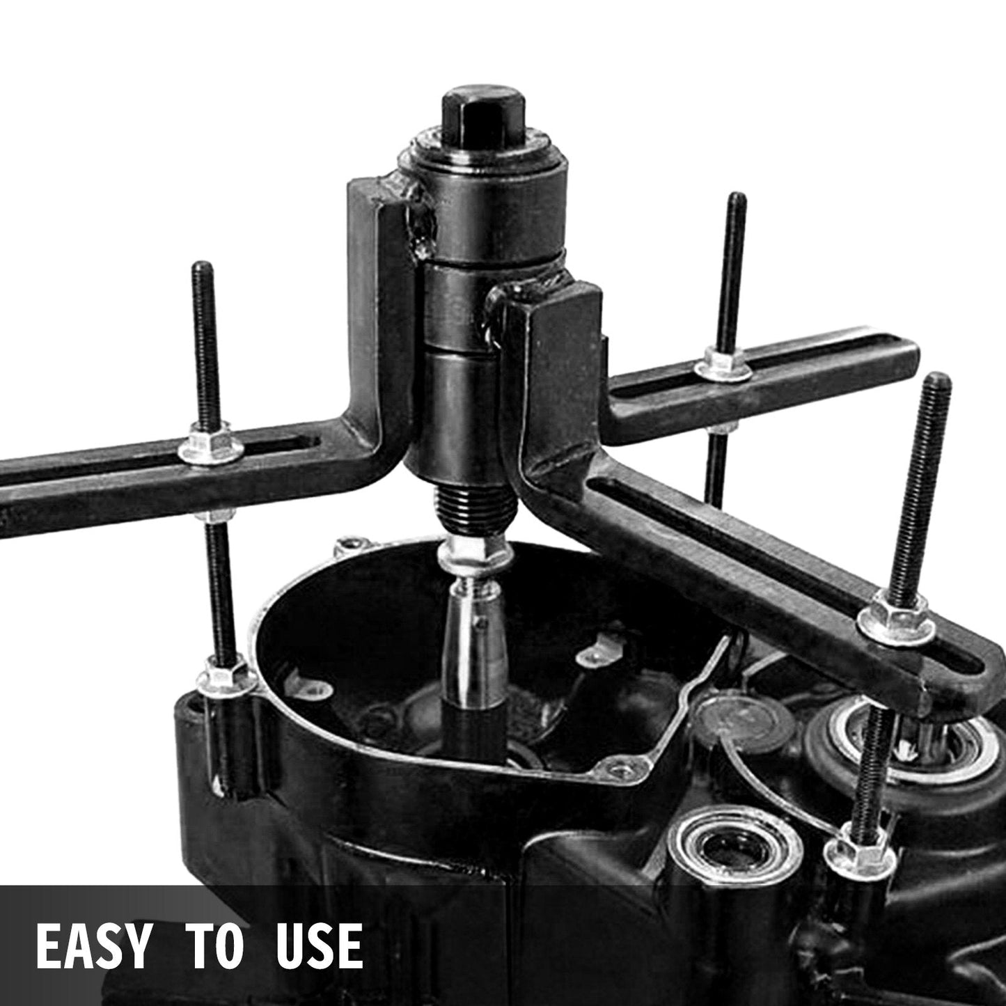 Motorcycle Crankcase Splitter & Puller Tool with Adjustable Arms, 3.5 kg, 30 cm