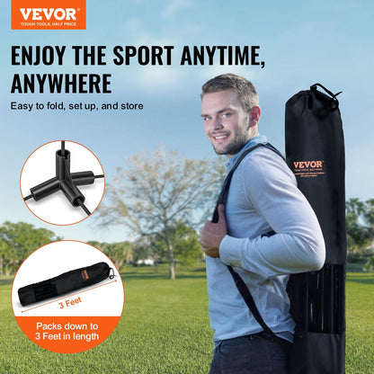 Adjustable Multi-Sport Net: Badminton, Volleyball, Tennis, 5.2m Wide, Portable Set