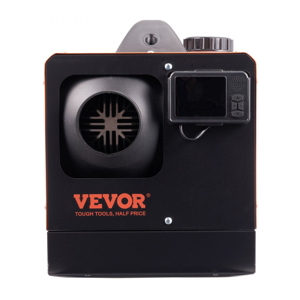 VEVOR 5 KW Diesel Air Heater, Bluetooth App Control All-on-one Diesel Heater with Automatic Altitude Adjustment, Remote Control and LCD, Portable Parking Heater for Home RV Trailer Camper Van Boat