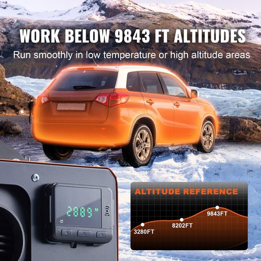 12V 8KW Diesel Heater with Remote & LCD for RVs, Boats, Cars & Indoors