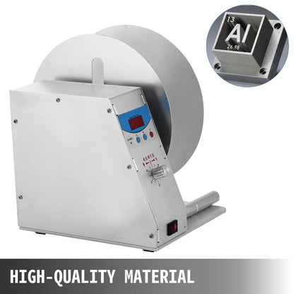Digital Label Rewinder Machine with Adjustable Speed, 3.5 kg, Max 115 mm Width